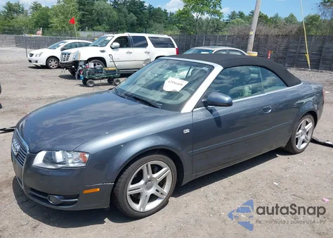 2008 Audi A4 2.0T из США, поврежденный, VIN WAUAF48HX8K016370